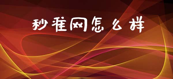 秒准网怎么样_https://wap.ycdhulan.com_财务投资_第1张