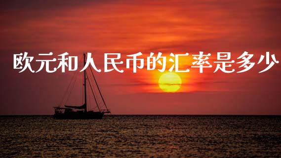 欧元和人民币的汇率是多少_https://wap.ycdhulan.com_货币市场_第1张