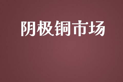 阴极铜市场_https://wap.ycdhulan.com_货币市场_第1张