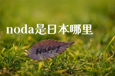 noda是日本哪里_https://wap.ycdhulan.com_国际财经_第1张