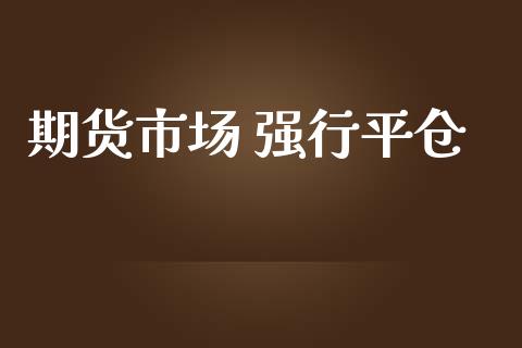 期货市场 强行平仓_https://wap.ycdhulan.com_货币市场_第1张