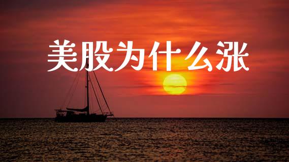 美股为什么涨_https://wap.ycdhulan.com_货币市场_第1张