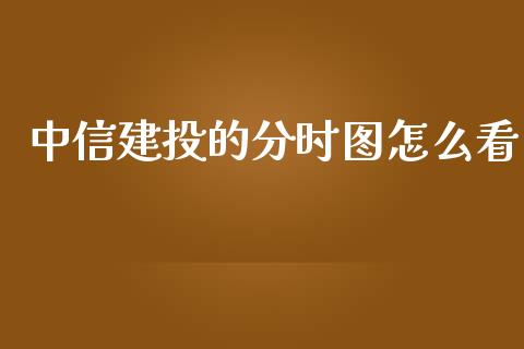 中信建投的分时图怎么看_https://wap.ycdhulan.com_投资基金_第1张