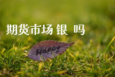 期货市场 银  吗_https://wap.ycdhulan.com_国际财经_第1张