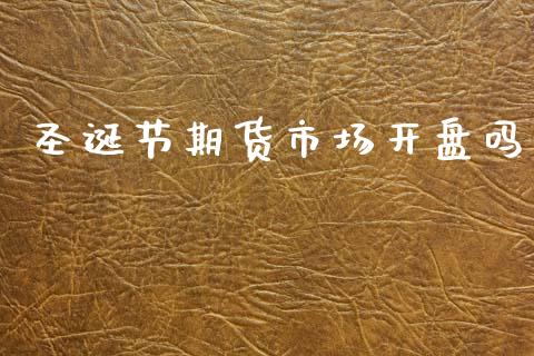 圣诞节期货市场开盘吗_https://wap.ycdhulan.com_投资基金_第1张