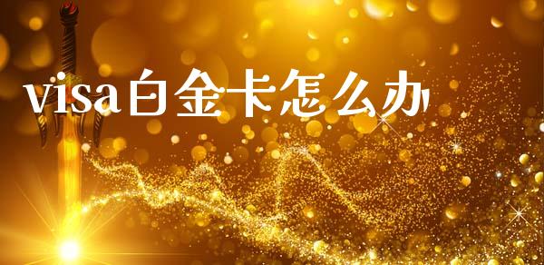 visa白金卡怎么办_https://wap.ycdhulan.com_金融咨询_第1张