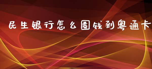 民生银行怎么圈钱到粤通卡_https://wap.ycdhulan.com_财务投资_第1张