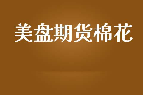 美盘期货棉花_https://wap.ycdhulan.com_财经新闻_第1张