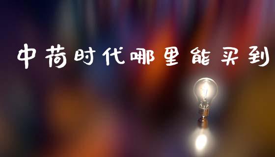 中荷时代哪里能买到_https://wap.ycdhulan.com_投资基金_第1张
