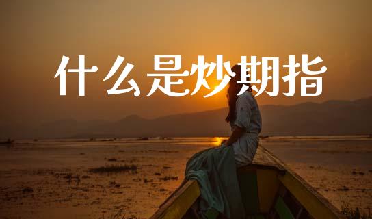 什么是炒期指_https://wap.ycdhulan.com_财经新闻_第1张