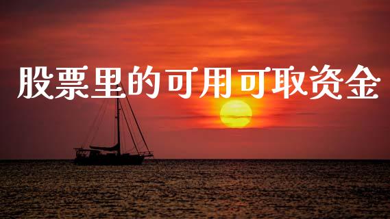 股票里的可用可取资金_https://wap.ycdhulan.com_财务投资_第1张