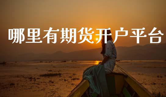 哪里有期货开户平台_https://wap.ycdhulan.com_国际财经_第1张
