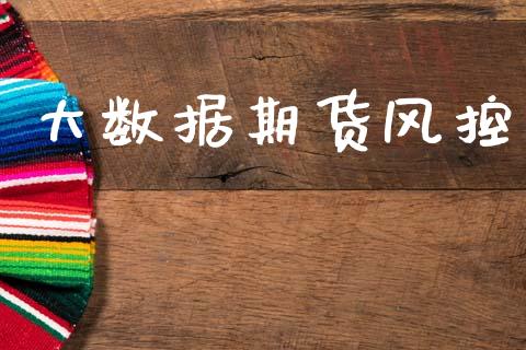 大数据期货风控_https://wap.ycdhulan.com_投资基金_第1张