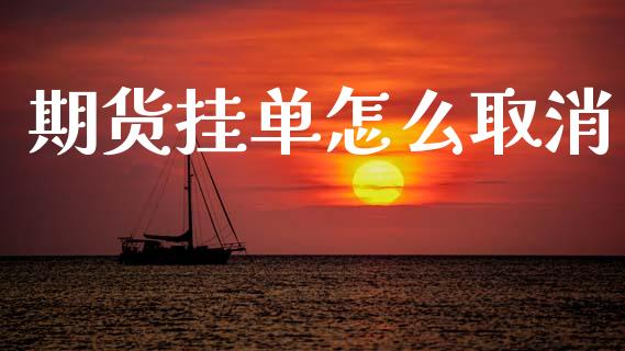 期货挂单怎么取消_https://wap.ycdhulan.com_金融咨询_第1张