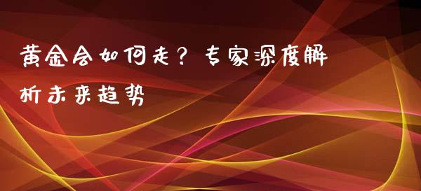 黄金会如何走？专家深度解析未来趋势_https://wap.ycdhulan.com_投资基金_第1张