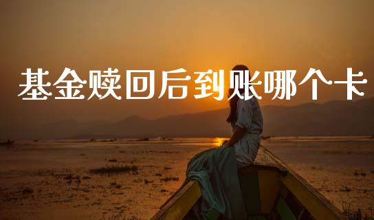 基金赎回后到账哪个卡_https://wap.ycdhulan.com_国际财经_第1张