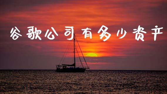 谷歌公司有多少资产_https://wap.ycdhulan.com_财务投资_第1张