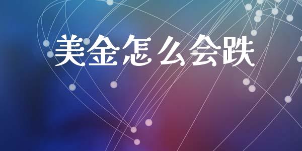 美金怎么会跌_https://wap.ycdhulan.com_金融咨询_第1张