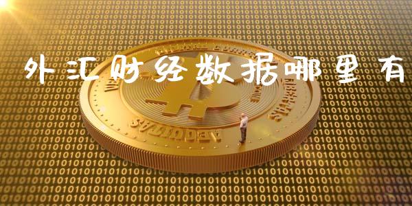 外汇财经数据哪里有_https://wap.ycdhulan.com_财经新闻_第1张