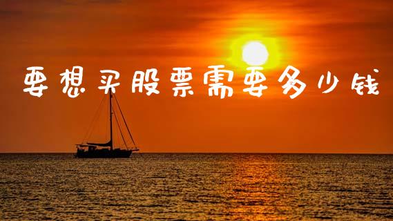 要想买股票需要多少钱_https://wap.ycdhulan.com_财务投资_第1张