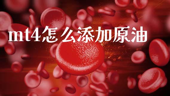 mt4怎么添加原油_https://wap.ycdhulan.com_国际财经_第1张