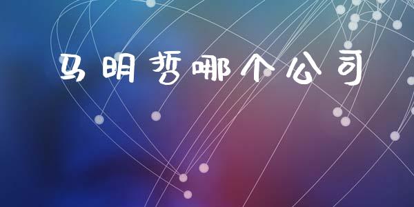 马明哲哪个公司_https://wap.ycdhulan.com_国际财经_第1张