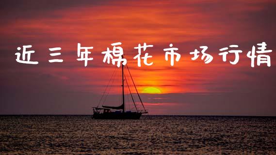 近三年棉花市场行情_https://wap.ycdhulan.com_国际财经_第1张
