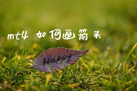 mt4 如何画箭头_https://wap.ycdhulan.com_财经新闻_第1张