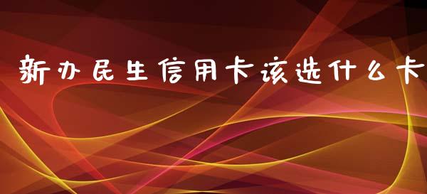 新办民生信用卡该选什么卡_https://wap.ycdhulan.com_金融咨询_第1张