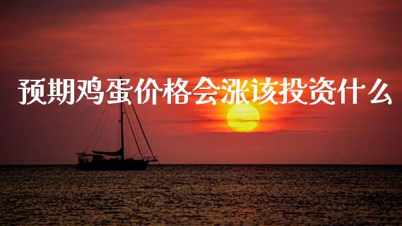 预期鸡蛋价格会涨该投资什么_https://wap.ycdhulan.com_财经新闻_第1张