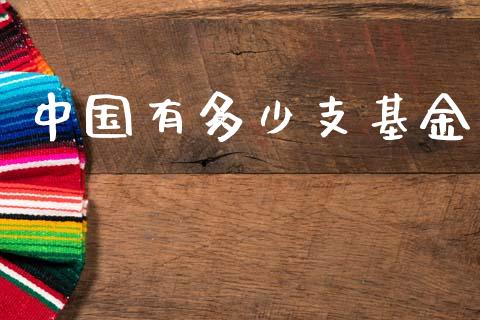 中国有多少支基金_https://wap.ycdhulan.com_国际财经_第1张
