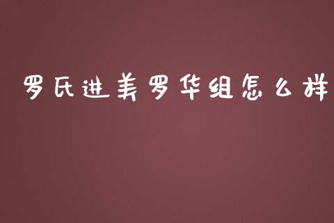 罗氏进美罗华组怎么样_https://wap.ycdhulan.com_国际财经_第1张