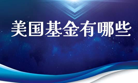 美国基金有哪些_https://wap.ycdhulan.com_投资基金_第1张
