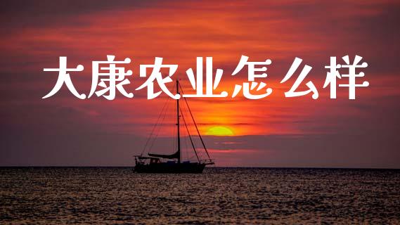 大康农业怎么样_https://wap.ycdhulan.com_财务投资_第1张