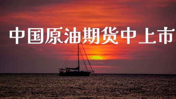 中国原油期货中上市_https://wap.ycdhulan.com_投资基金_第1张