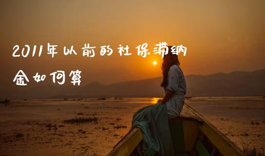 2011年以前的社保滞纳金如何算_https://wap.ycdhulan.com_投资基金_第1张