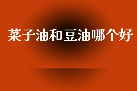 菜子油和豆油哪个好_财经新闻_第1张_国际财经_财经新闻_财务投资_金融咨询_货币市场_投资基金 菜子油和豆油哪个好_https://wap.ycdhulan.com_财经新闻_第1张