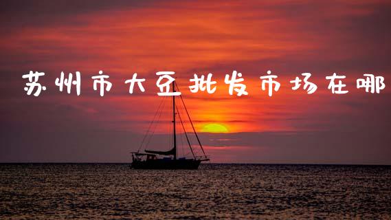 苏州市大豆批发市场在哪_https://wap.ycdhulan.com_财务投资_第1张
