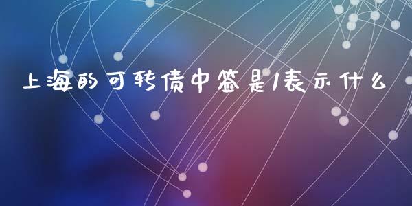 上海的可转债中签是1表示什么_https://wap.ycdhulan.com_投资基金_第1张