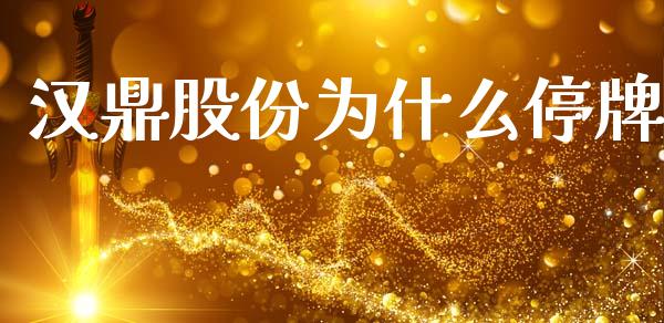 汉鼎股份为什么停牌_https://wap.ycdhulan.com_投资基金_第1张