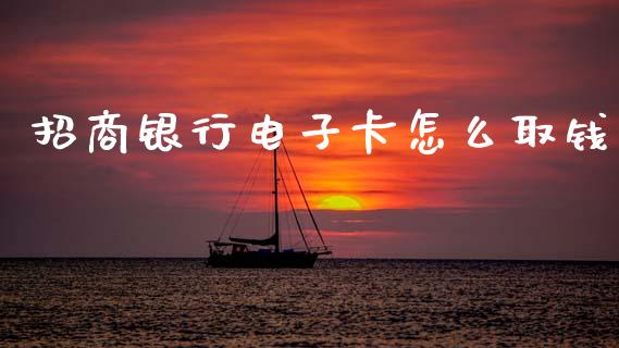 招商银行电子卡怎么取钱_https://wap.ycdhulan.com_国际财经_第1张