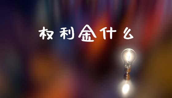 权利金什么_https://wap.ycdhulan.com_金融咨询_第1张