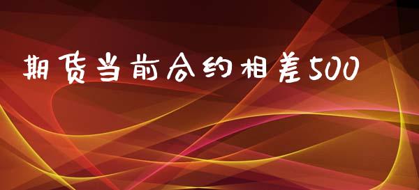 期货当前合约相差500_https://wap.ycdhulan.com_货币市场_第1张