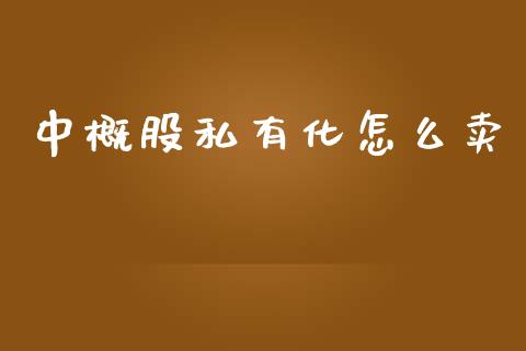 中概股私有化怎么卖_https://wap.ycdhulan.com_国际财经_第1张