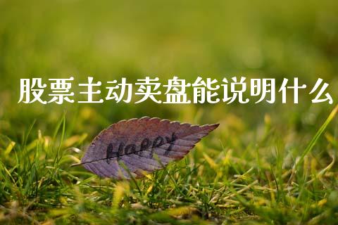 股票主动卖盘能说明什么_投资基金_第1张_国际财经_财经新闻_财务投资_金融咨询_货币市场_投资基金 股票主动卖盘能说明什么_https://wap.ycdhulan.com_投资基金_第1张