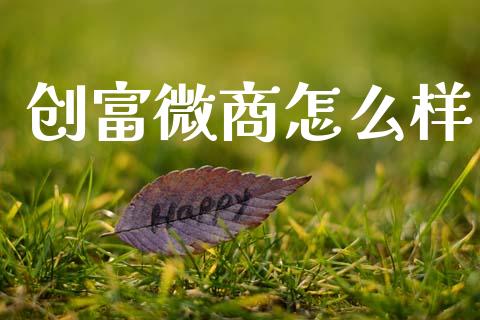 创富微商怎么样_https://wap.ycdhulan.com_货币市场_第1张