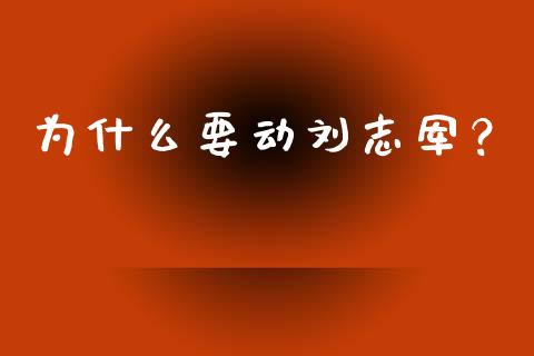 为什么要动刘志军？_https://wap.ycdhulan.com_财经新闻_第1张