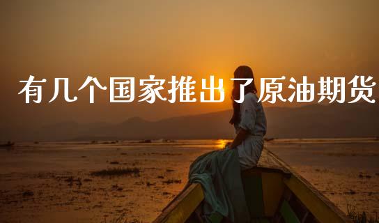 有几个国家推出了原油期货_https://wap.ycdhulan.com_国际财经_第1张