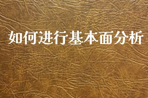 如何进行基本面分析_https://wap.ycdhulan.com_财经新闻_第1张