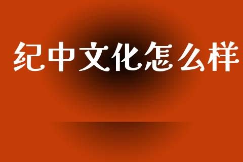 纪中文化怎么样_https://wap.ycdhulan.com_金融咨询_第1张